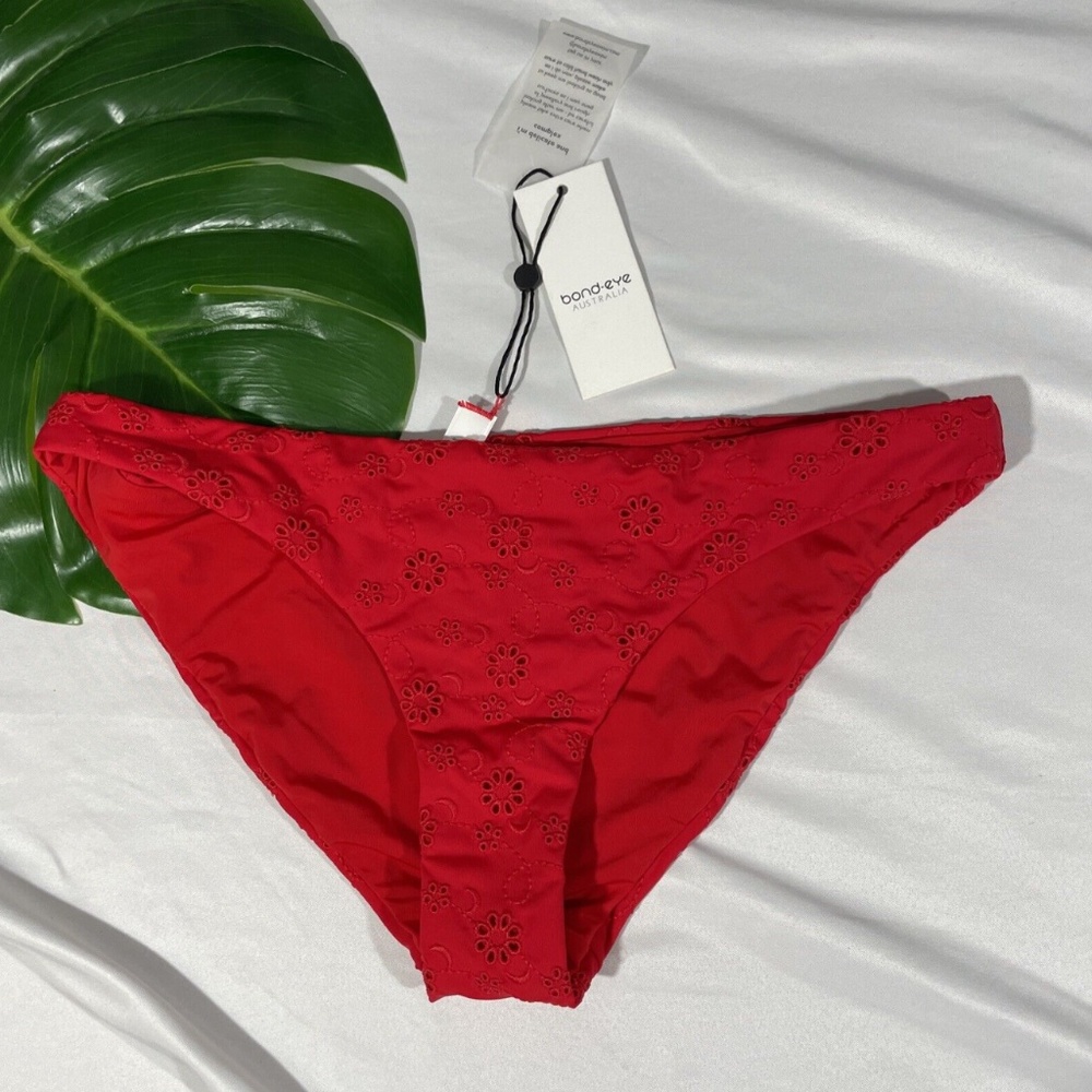 NWT Bond-Eye Swim [ Small ] Country Roads Honey Eyelet‎ Bikini Bottom